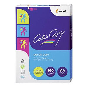 Laserpapier color copy a4 160gr wit | Pak a 250 vel | 5 stuks Top Merken Winkel